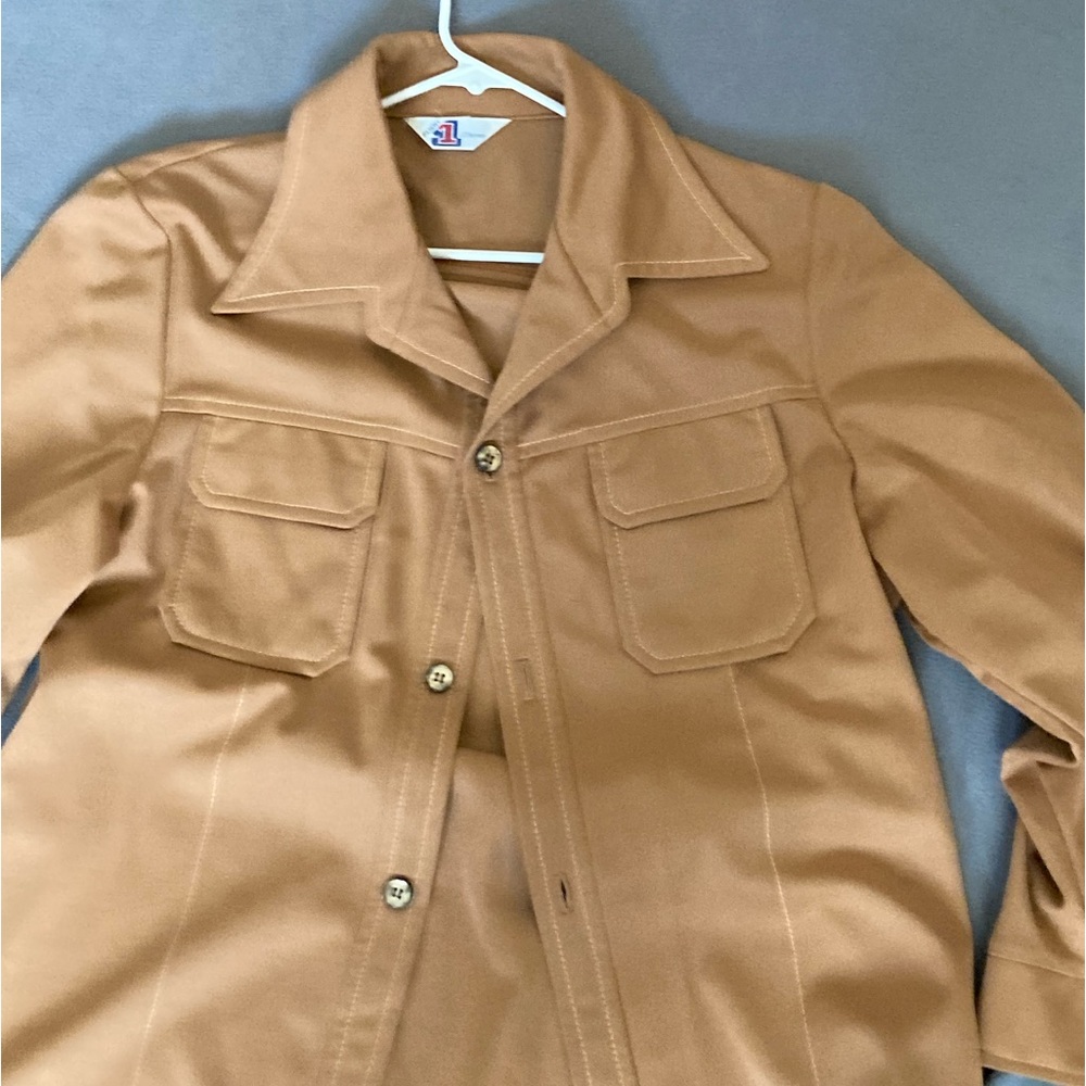 Vintage jcpenny button up coat with marble buttons